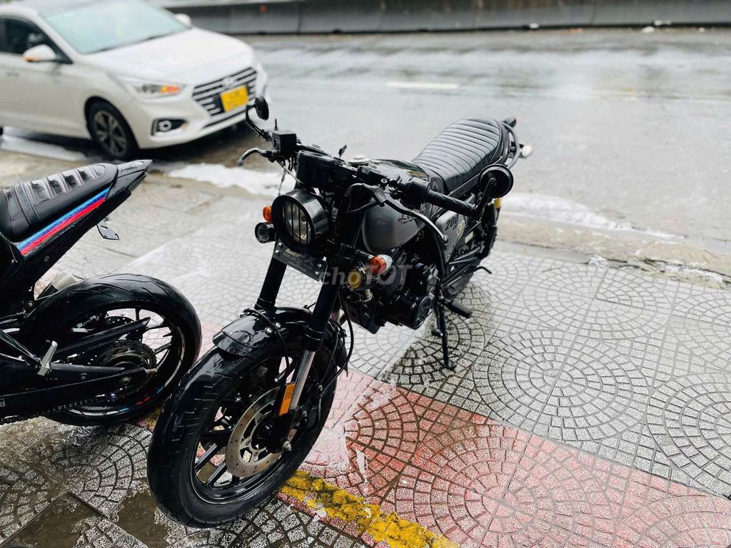 GPX Legend 200 Đen 200cc Cổ điển. Mua bán Xe máy tại Quận Sơn Trà Đà Nẵng được đăng bởi hà phát hình 4