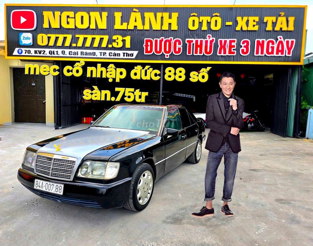 mec cổ w124 E230 cực hiếm. số sàn. bình xăng con... Mua bán Ô tô tại Quận Cái Răng Cần Thơ được đăng bởi NGON lành hình 1