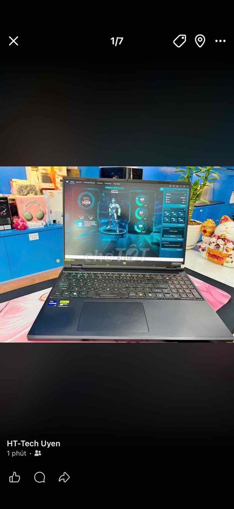 Acer Predator Helios Neo 16 i9-14900HX 16 inch. Mua bán Laptop tại Thành phố Biên Hòa Đồng Nai được đăng bởi Uyên Phạm hình 1