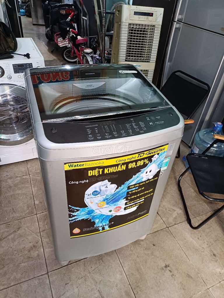Máy giặt LG Inverter 10kg Xám. Mua bán Máy giặt tại Quận 6 Tp Hồ Chí Minh được đăng bởi Anh Quý hình 1