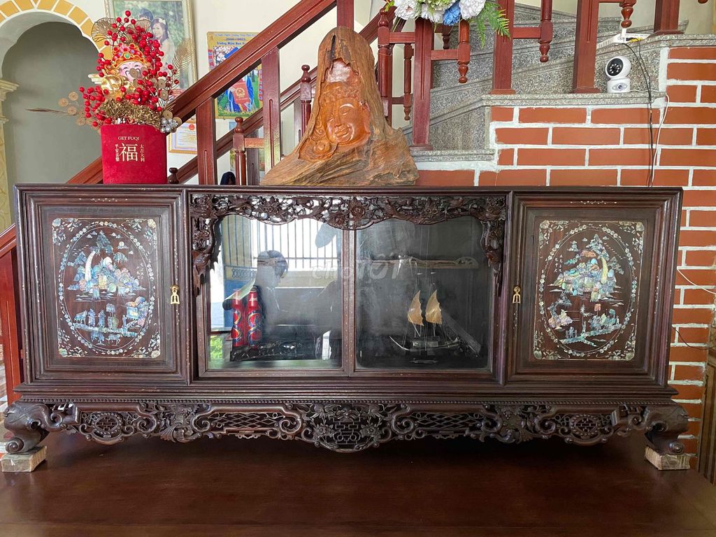 Sập gỗ nâu 1m6x2m như mới. Mua bán Nội thất, đồ gia dụng khác tại Huyện Nam Trực Nam Định được đăng bởi Gia Hưng hình 1