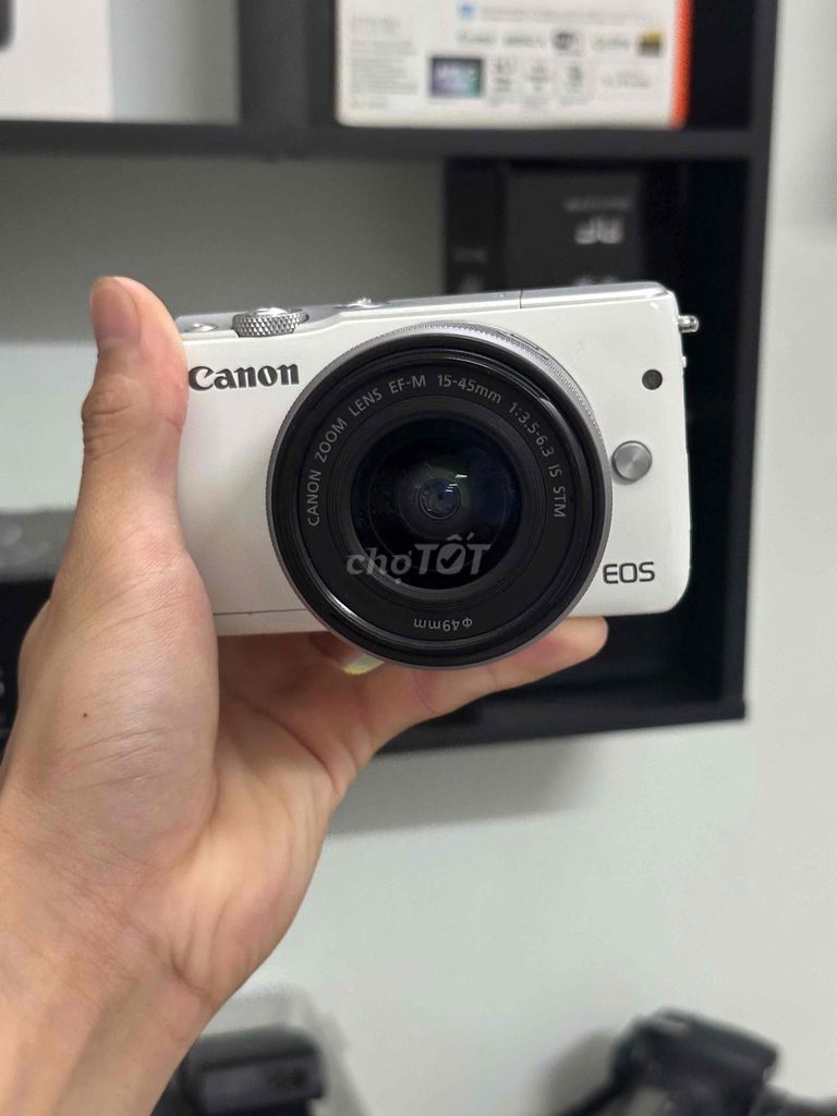 Máy ảnh Canon EOS M10 Trắng. Mua bán Máy ảnh, Máy quay tại Quận Thanh Khê Đà Nẵng được đăng bởi Lê Văn Thống hình 1