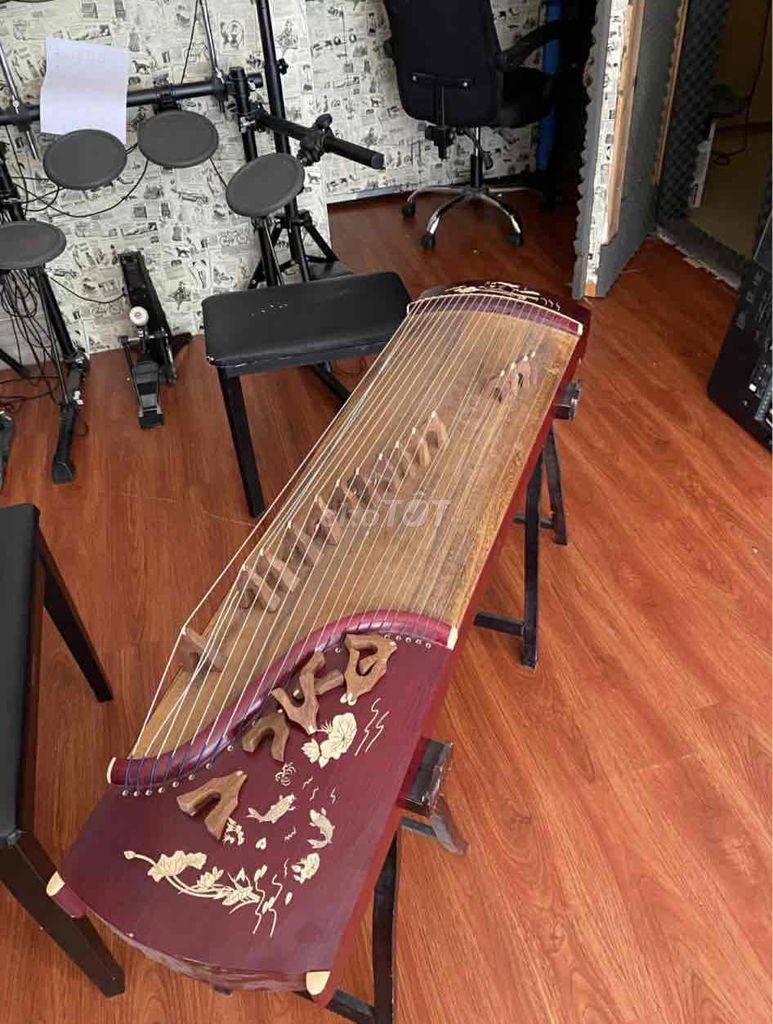 Đàn tranh Guzheng Gỗ 21 dây. Mua bán Nhạc cụ tại Quận 12 Tp Hồ Chí Minh được đăng bởi Hàng Hàng  hình 1