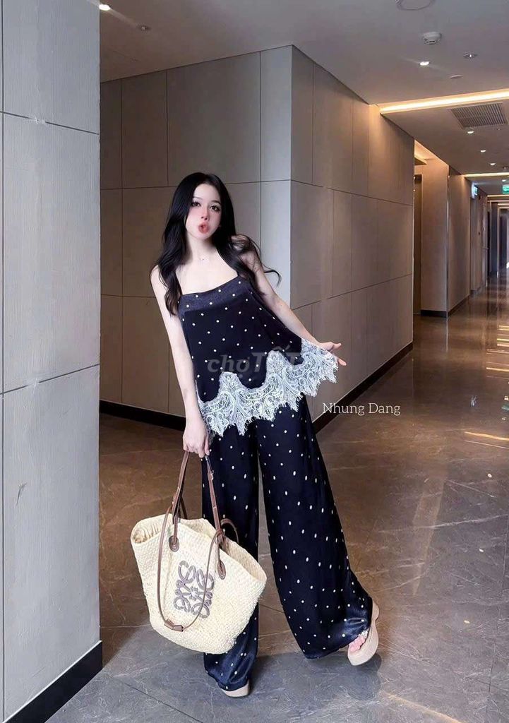 Đồ bộ nữ Tuyết nhung Thanh lịch. Mua bán Quần áo tại Quận Gò Vấp Tp Hồ Chí Minh được đăng bởi Lion hình 1