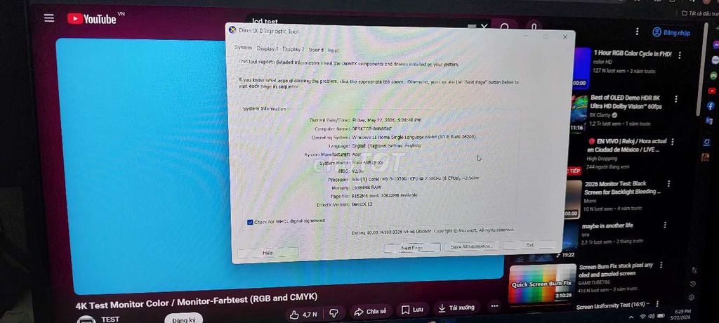 Acer Nitro 5 i5-9300H 8GB/512GB Đen. Mua bán Laptop tại Quận Bình Thạnh Tp Hồ Chí Minh được đăng bởi Liêm hình 1