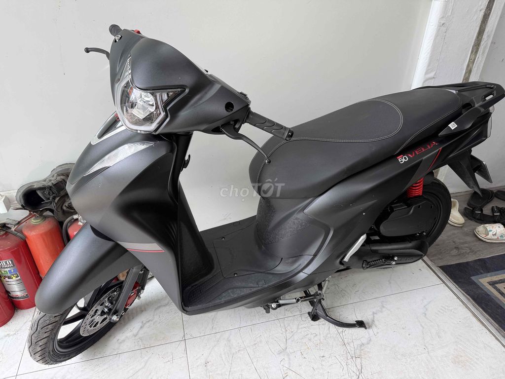 Velia 50cc 2026 матовый черный 444 км