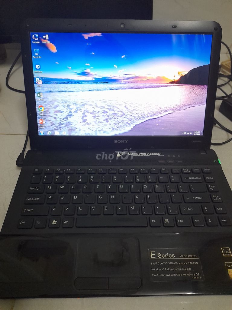 LAPTOP SONY VPCEA32EG  CHIP I5 520M (2.40GHZ X 4). Mua bán Laptop tại Quận Gò Vấp Tp Hồ Chí Minh được đăng bởi PC GIÁ RẺ hình 1