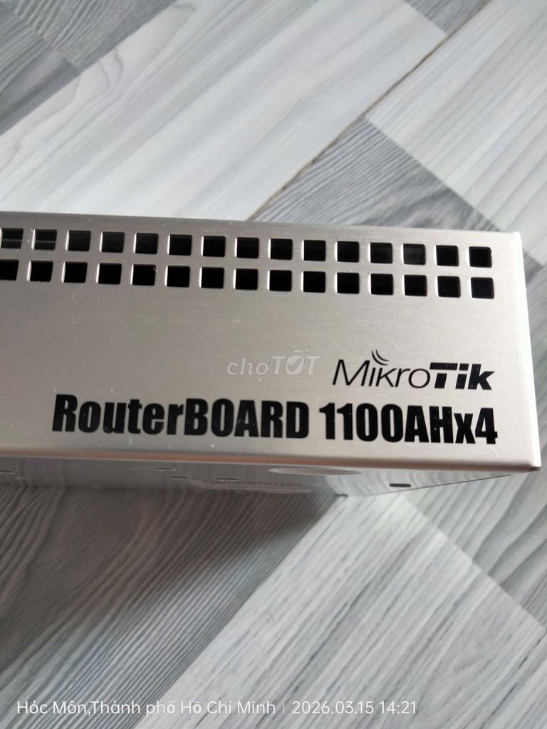 Bộ định tuyến MikroTik RouterBOARD 1100AHx4. Mua bán Phụ kiện (Màn hình, Chuột...) tại Huyện Hóc Môn Tp Hồ Chí Minh được đăng bởi Nguyễn Hữu Thịnh hình 1