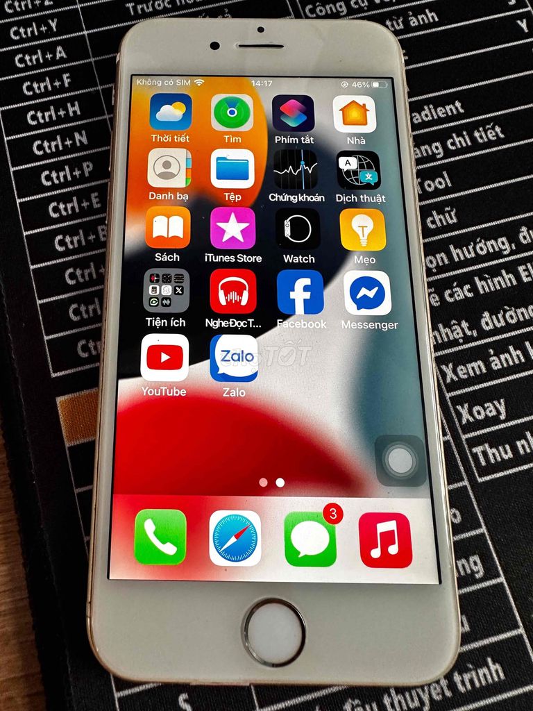 iPhone 6s 16GB Vàng Quốc tế. Mua bán Điện thoại tại Quận Liên Chiểu Đà Nẵng được đăng bởi Hoàng Anh hình 1