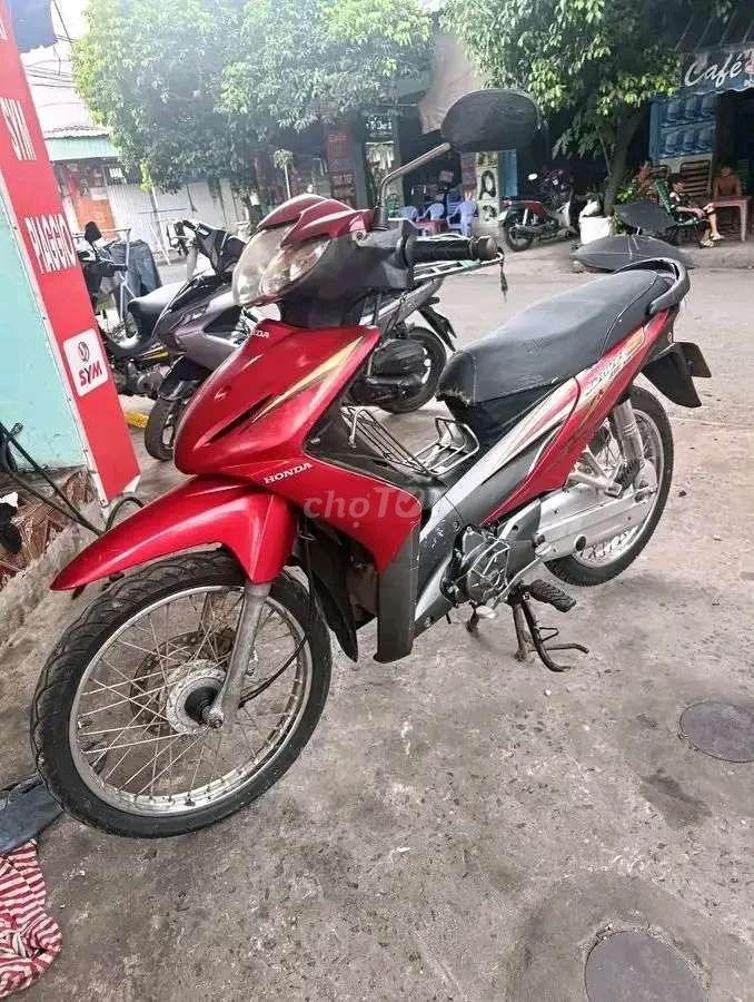 Honda Wave S 110, пробег 70 000 км, красный