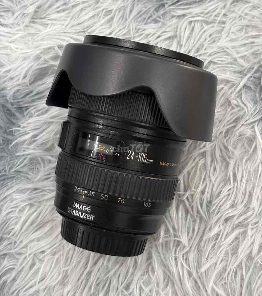 Ống kính Canon EF 24-105mm F4L IS USM Đen. Mua bán Máy ảnh, Máy quay tại Quận 5 Tp Hồ Chí Minh được đăng bởi Phan Thế Phong  hình 1