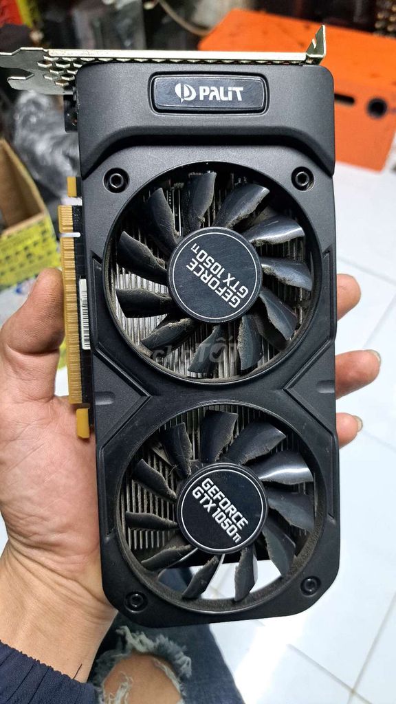 VGA GTX 1050ti 4gb zin 2 fan