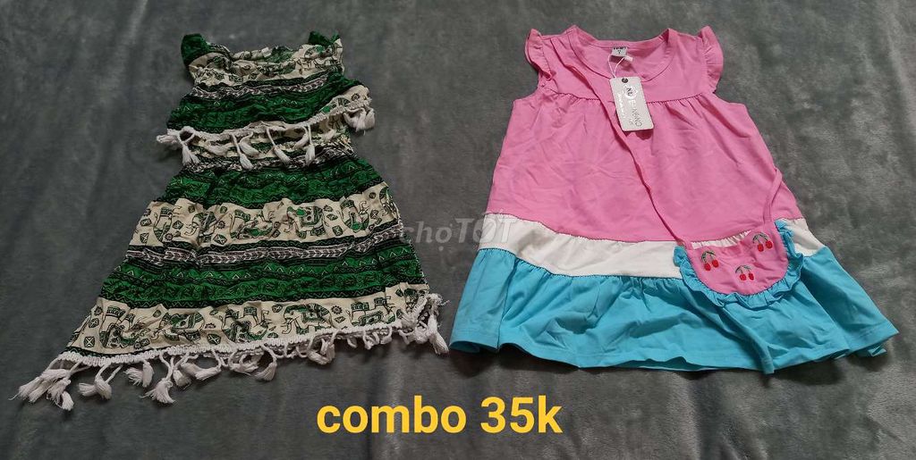 Combo 2 đầm new