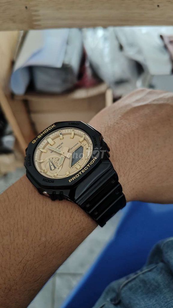 Đồng hồ G-Shock Đen Vàng Chống nước. Mua bán Đồng hồ tại Huyện Lý Nhân Hà Nam được đăng bởi pha mypha hình 1