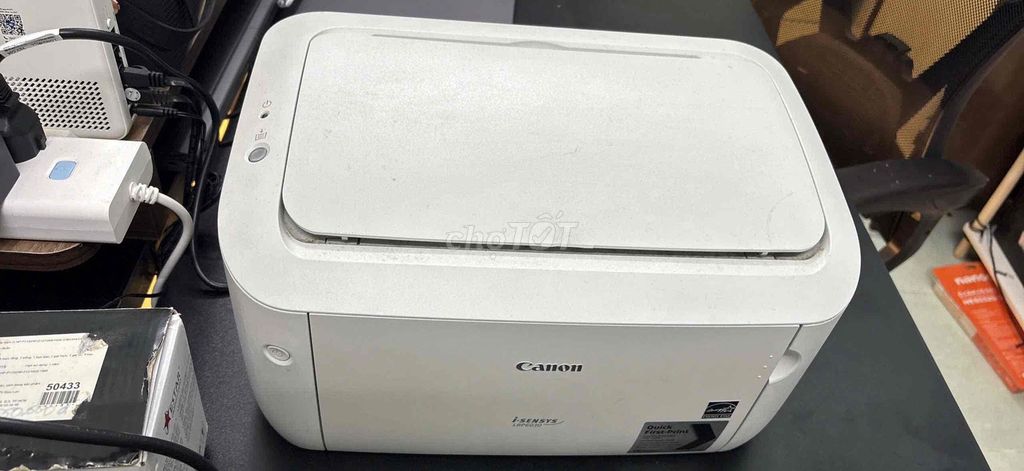 Máy in Canon 6030 Trắng. Mua bán Đồ dùng văn phòng tại Quận 12 Tp Hồ Chí Minh được đăng bởi thu mua may in hình 1