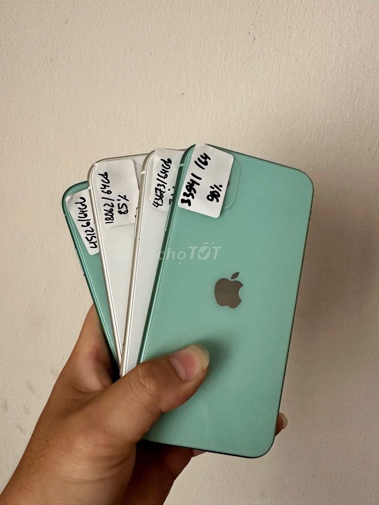 Apple iPhone 11 64GB Xanh lá, Bạc. Mua bán Điện thoại tại Quận 1 Tp Hồ Chí Minh được đăng bởi Hội Đồ Điện Tử hình 1