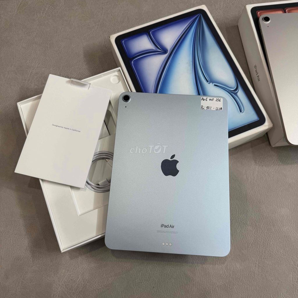 iPad Air 6 11in wifi 256GB Xanh 99%. Mua bán Máy tính bảng tại Quận Đống Đa Hà Nội được đăng bởi đức phạm hình 1