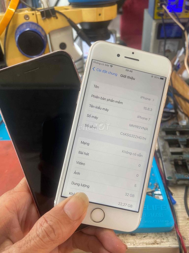 Apple iPhone 7 32GB Vàng, Hồng Đã sử dụng. Mua bán Điện thoại tại Quận Ninh Kiều Cần Thơ được đăng bởi Nguyễn Thanh Quang hình 1