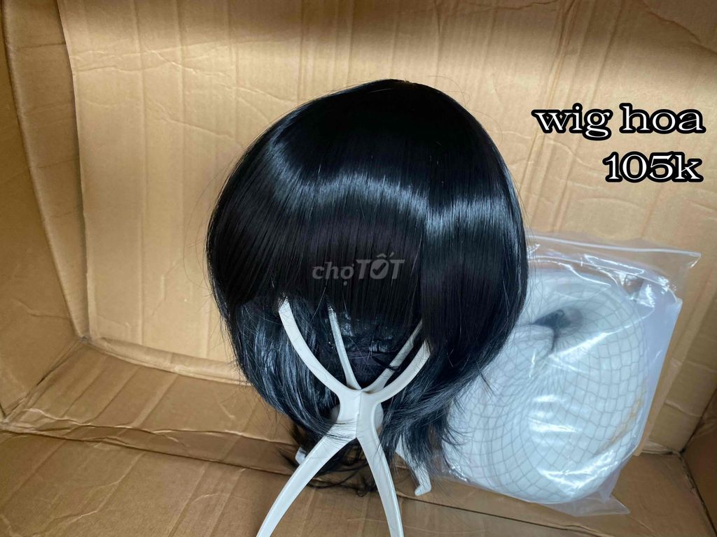 [Cosplay] Tóc giả Nữ Lưới hoa Đen Mới. Mua bán Phụ kiện thời trang khác tại Huyện Thoại Sơn An Giang được đăng bởi Dương hình 1