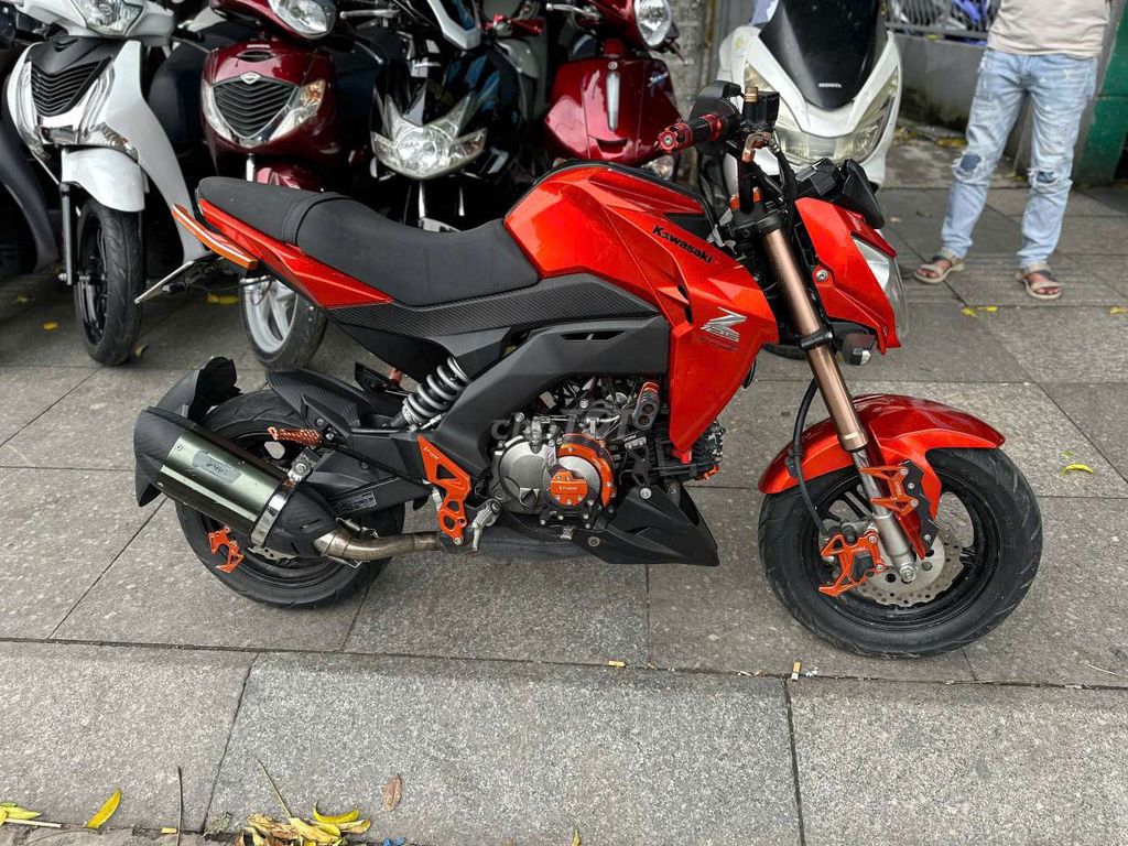 Kawasaki z125 2018 mới 90% Bstp chính chủ. Mua bán Xe máy tại Quận Tân Phú Tp Hồ Chí Minh được đăng bởi Tuanduy hình 4