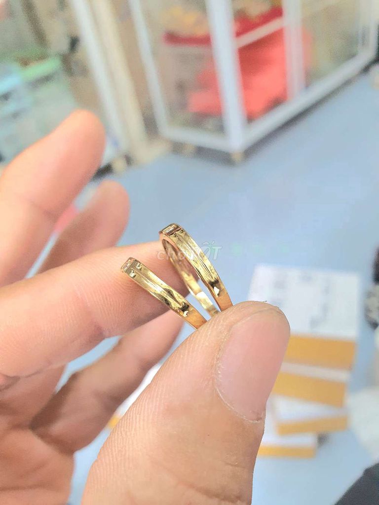 Nhẫn cặp dùng lâu dài không phai vàng. Mua bán Phụ kiện thời trang khác tại Thành phố Huế Thừa Thiên Huế được đăng bởi Trang Sức Cao Cấp Titanium Huế hình 1