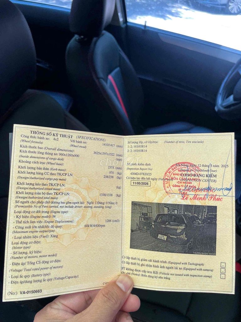 Chevrolet Spark 2018 1.2 LS - 50000 km. Mua bán Ô tô tại Quận Cẩm Lệ Đà Nẵng được đăng bởi Do Phuc Hoang hình 7