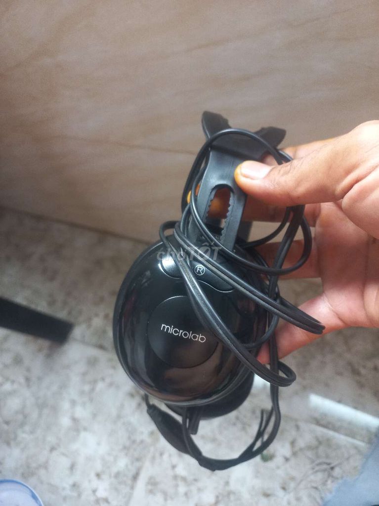 Tai nghe Microlab Đen Bass chép lớn. Mua bán Tivi, Âm thanh tại Huyện Bình Chánh Tp Hồ Chí Minh được đăng bởi Tuấn Thịnh hình 1