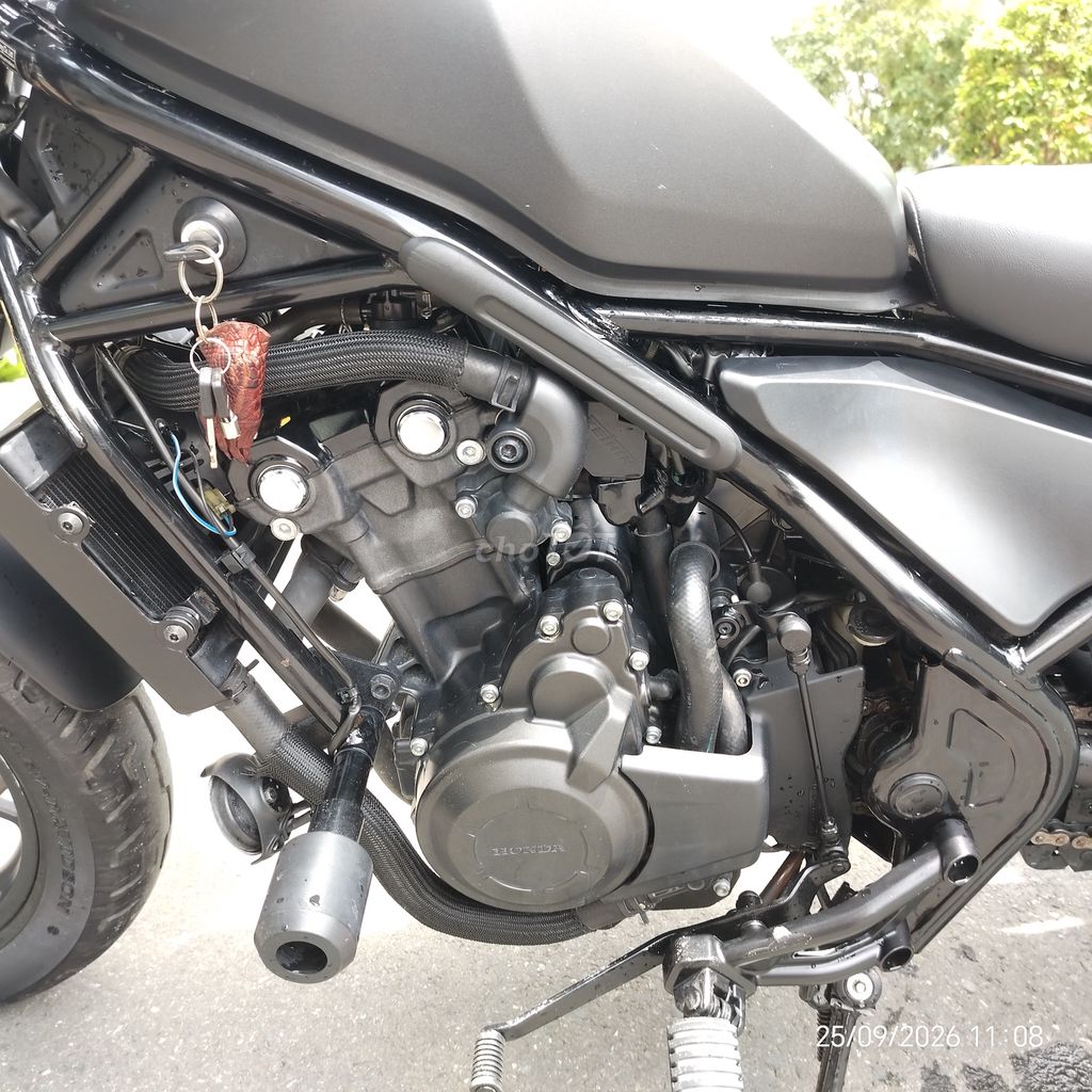 Honda Rebel 500 2019 Черно-серый 6628 км