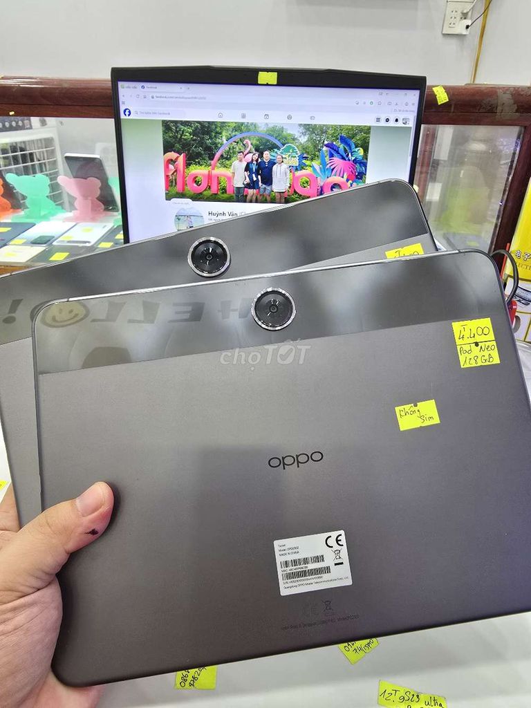 Oppo Pad Neo 128GB Xám. Mua bán Máy tính bảng tại Thành phố Long Xuyên An Giang được đăng bởi Facebook Cầm Đồ Thúy Vân hình 1