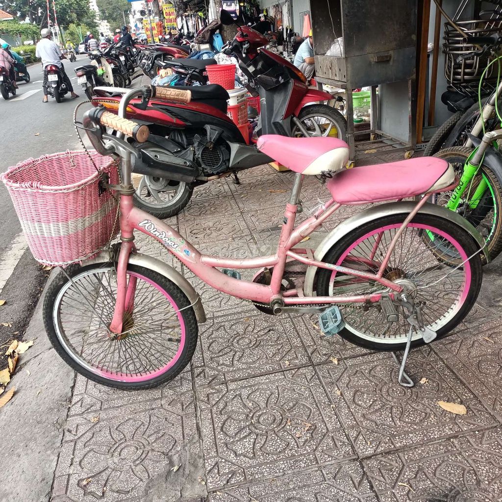 Xe đạp cũ cho bé gái bánh 20 inch