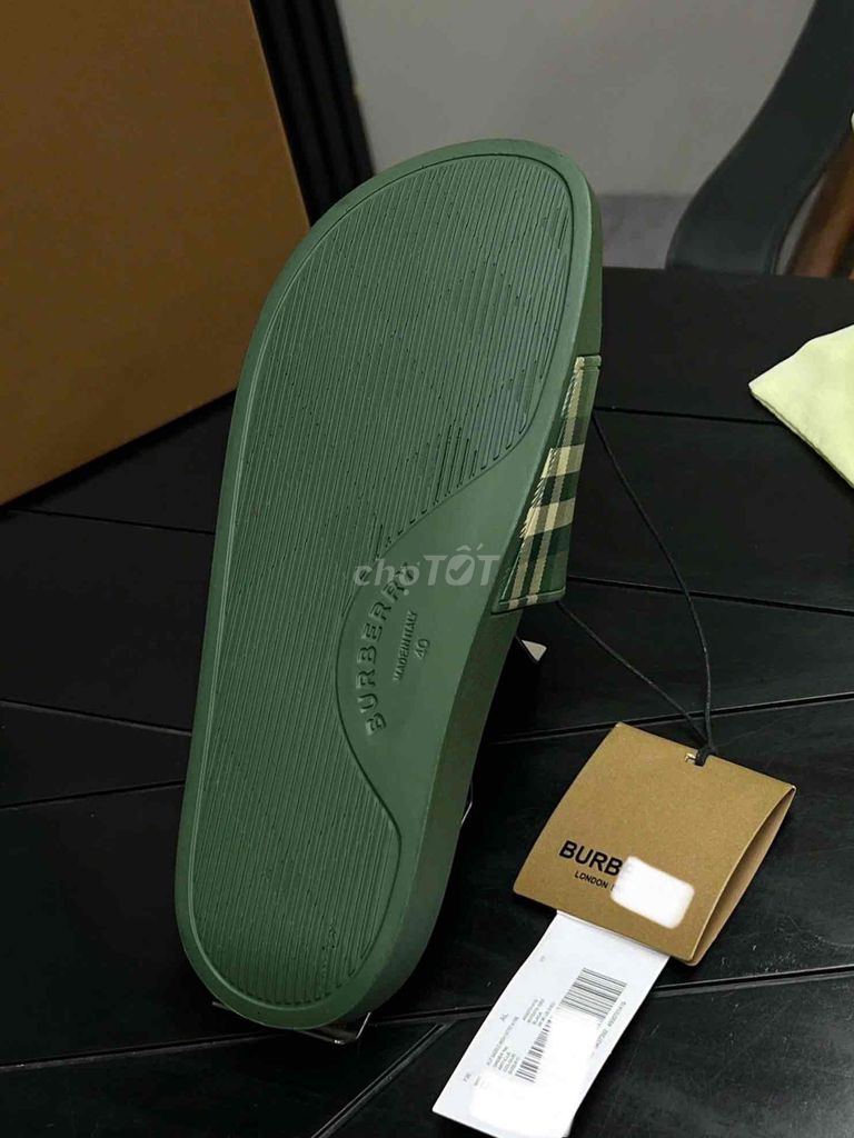 Dép Nam BBR cao cấp xanh quai kẻ. Mua bán Giày dép tại Quận Tân Phú Tp Hồ Chí Minh được đăng bởi Dương Thùy Shop hình 3