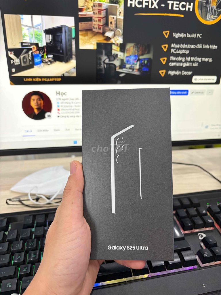 Samsung Galaxy S25 Ultra Đen. Mua bán Điện thoại tại Thành phố Biên Hòa Đồng Nai được đăng bởi Phạm Đăng Học hình 1