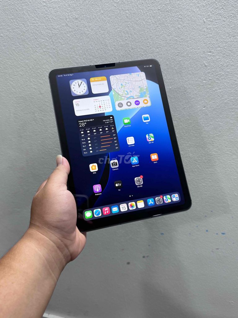 Apple iPad Air 4 64GB Xám máy zin đẹp. Mua bán Máy tính bảng tại Quận Ba Đình Hà Nội được đăng bởi Nguyễn Xuân Huy hình 1