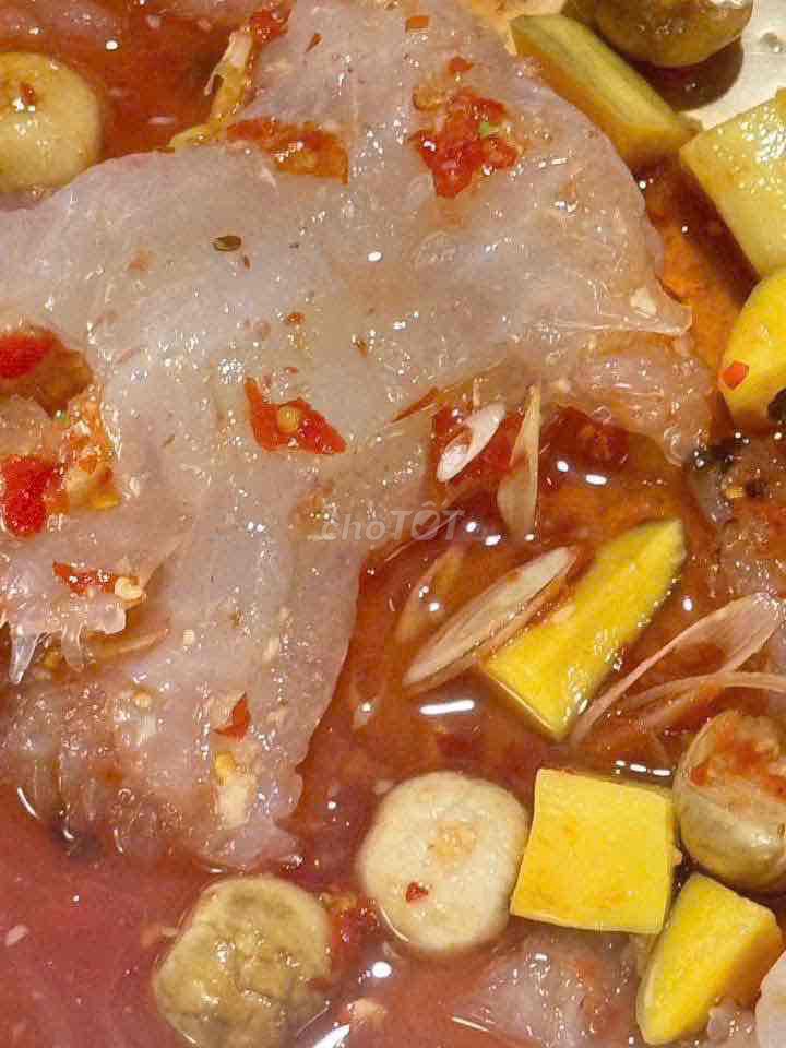 Chân sứa ngâm mắm nhĩ cà tắc 700gr. Mua bán Đồ ăn, thực phẩm và các loại khác tại Huyện Hóc Môn Tp Hồ Chí Minh được đăng bởi Hôm Nay Ăn Gì hình 1