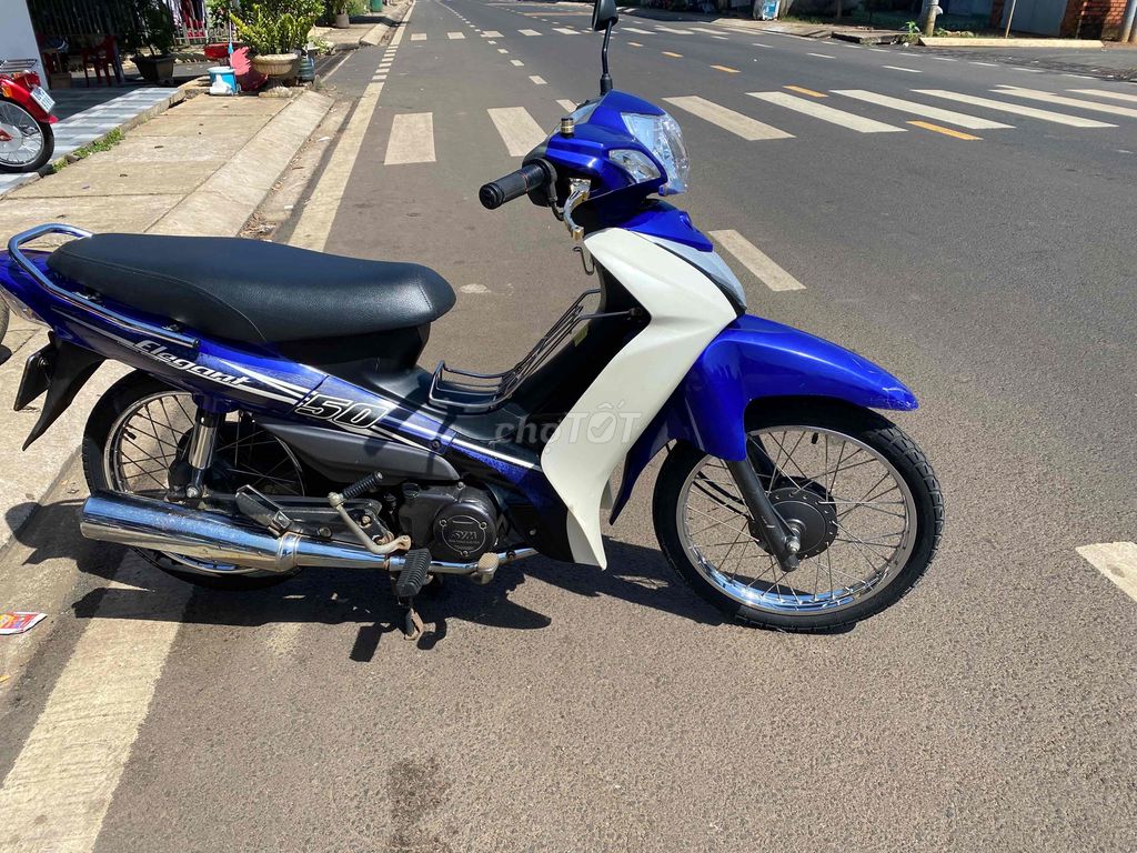 SYM Elegant 50 Xanh trắng. Mua bán Xe máy tại Huyện Thống Nhất Đồng Nai được đăng bởi nguyen dong hình 5