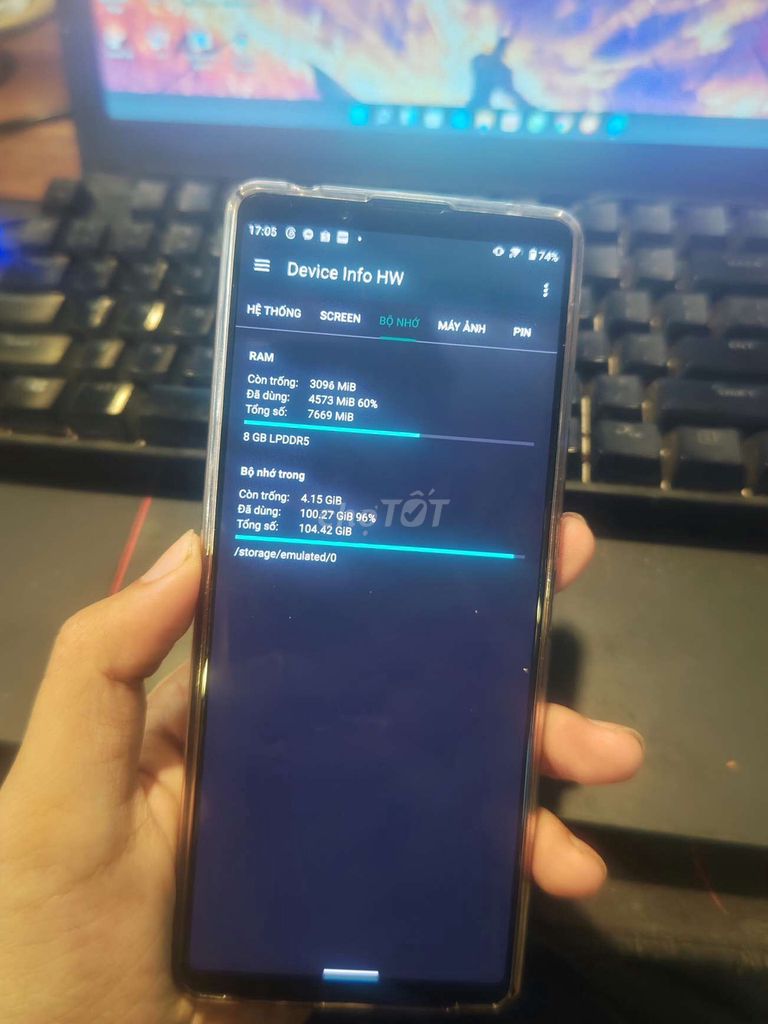Sony Xperia 1 Mark II 128GB Đen. Mua bán Điện thoại tại Thành phố Huế Thừa Thiên Huế được đăng bởi Tân hình 1
