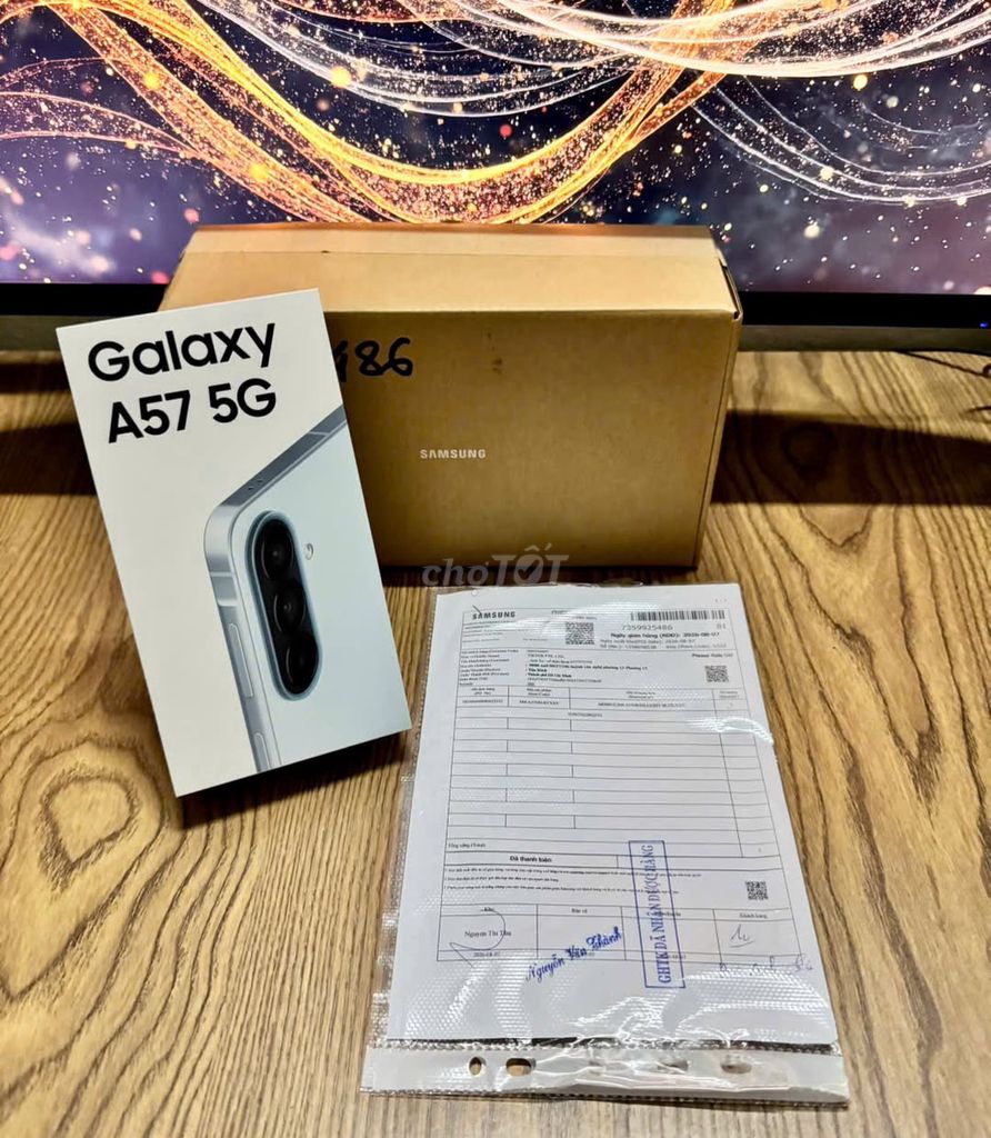 Samsung Galaxy A57 5G 256GB Xanh Băng Mới. Mua bán Điện thoại tại Quận Tân Bình Tp Hồ Chí Minh được đăng bởi Hội Đồ Điện Tử hình 1