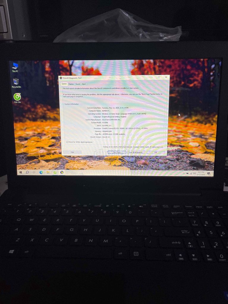 ASUS X553MA Celeron N2840 4GB Đã dùng. Mua bán Laptop tại Huyện Bình Chánh Tp Hồ Chí Minh được đăng bởi dung ve chai hình 1