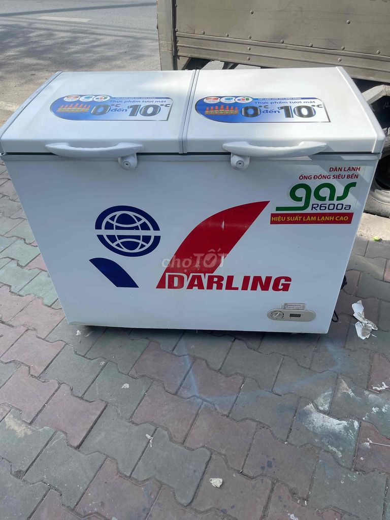 tủ đông darling 250 lít. giao hàng miễn phí