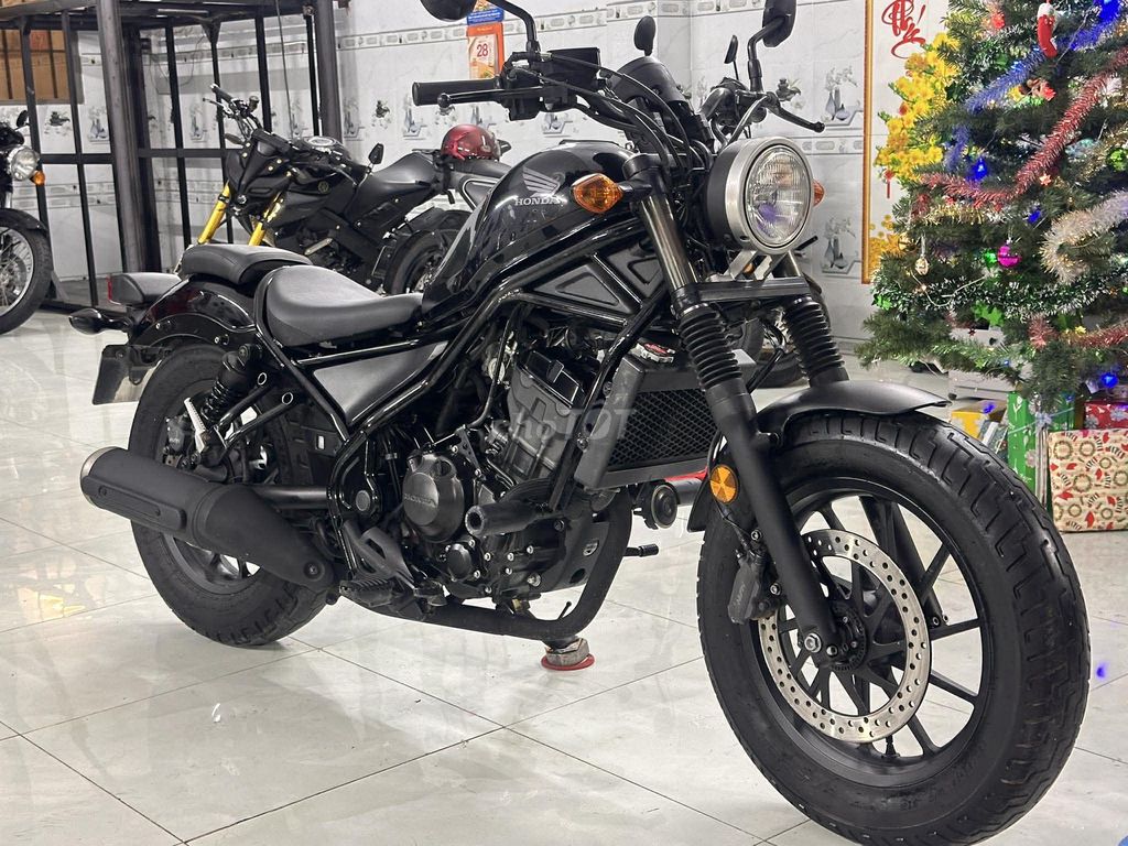 Honda Rebel 300 2018 Đen. Mua bán Xe máy tại Huyện Bình Chánh Tp Hồ Chí Minh được đăng bởi Xe Máy Vinh hình 1