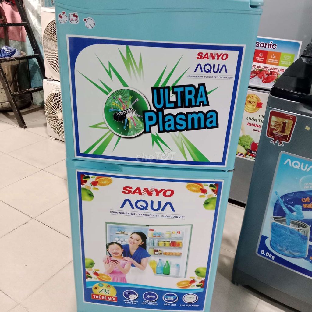 Tủ lạnh Sanyo Aqua Xanh ngọc Ultra Plasma. Mua bán Tủ lạnh tại Thành phố Dĩ An Bình Dương được đăng bởi Trịnh Việt toàn hình 1