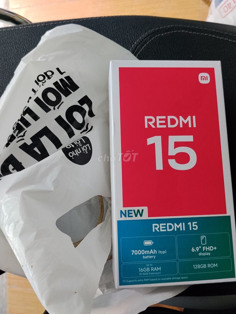 Xiaomi Redmi 15 8GB/128GB 7000mAh. Mua bán Điện thoại tại Huyện Nhà Bè Tp Hồ Chí Minh được đăng bởi T  tài hình 1