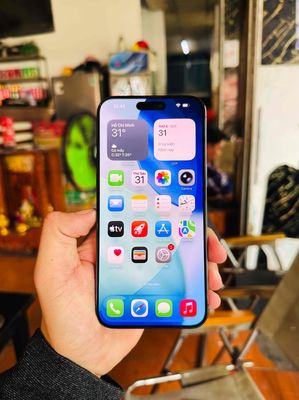 iPhone 15 Pro Max Xanh 256Gb Quốc Tế Full Zin All