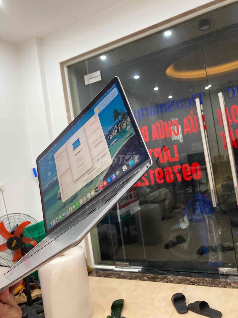 Apple MacBook Air M1 8GB/256GB Xám đẹp pin ngon. Mua bán Laptop tại Quận Cầu Giấy Hà Nội được đăng bởi TicoSmartphone hình 1