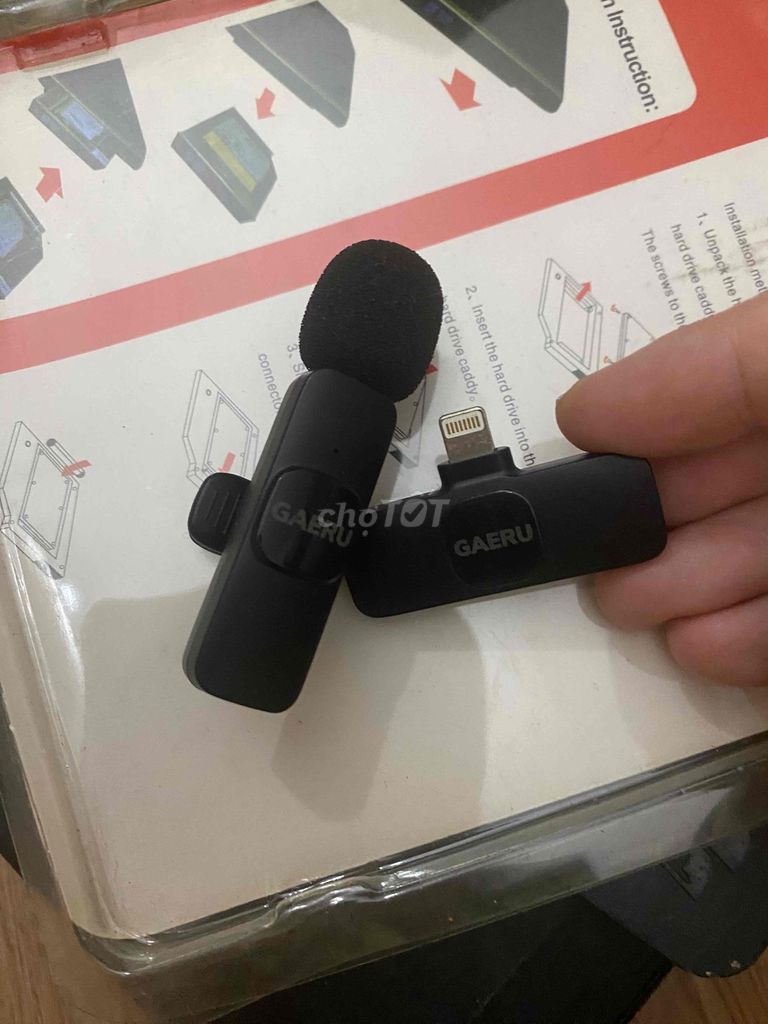 Micro không dây Gaeru Đen. Mua bán Tivi, Âm thanh tại Quận Đống Đa Hà Nội được đăng bởi Hoàng Anh hình 1