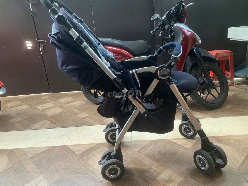 Xe đẩy Aprica Soraria 4car Xanh đậm. Mua bán Mẹ và bé tại Quận Tân Phú Tp Hồ Chí Minh được đăng bởi Luna hình 1