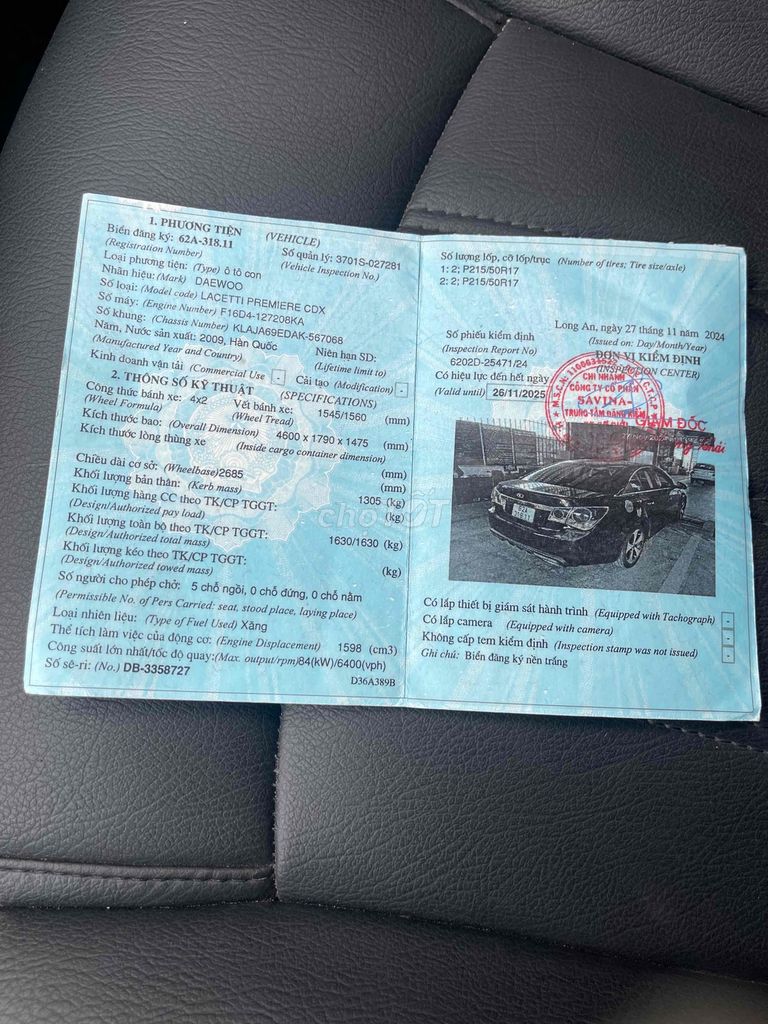 Daewoo Lacetti 2010 CDX 1.6 AT - 90000 km. Mua bán Ô tô tại Huyện Đức Hòa Long An được đăng bởi Quí hình 2