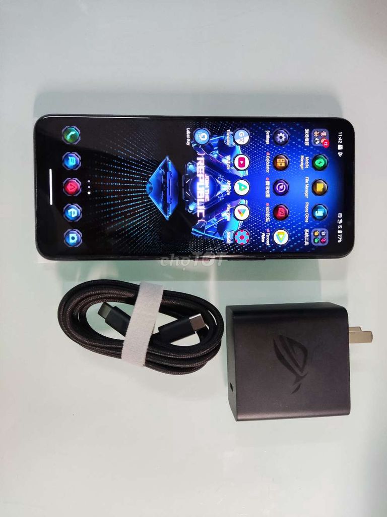ROG Phone 5s 256GB Đen. Mua bán Điện thoại tại Quận 7 Tp Hồ Chí Minh được đăng bởi Emart 86 hình 1