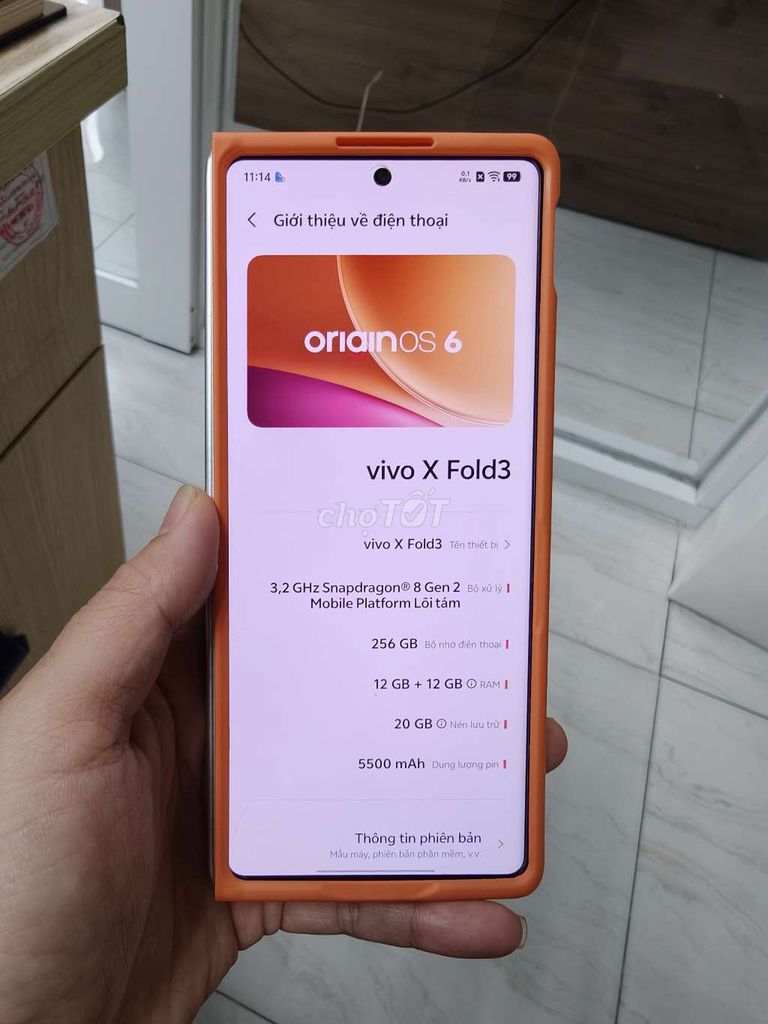 Vivo X Fold3 256GB Trắng. Mua bán Điện thoại tại Quận Gò Vấp Tp Hồ Chí Minh được đăng bởi trương tiến toàn hình 1