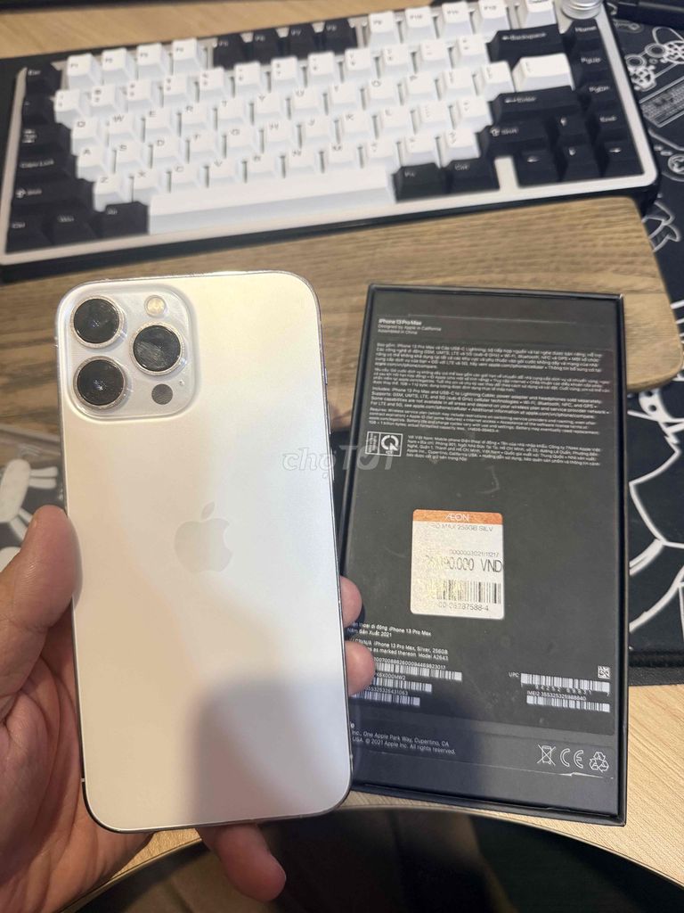 Apple iPhone 13 Pro Max 256GB Bạc. Mua bán Điện thoại tại Quận Long Biên Hà Nội được đăng bởi Trần Hoàn hình 1